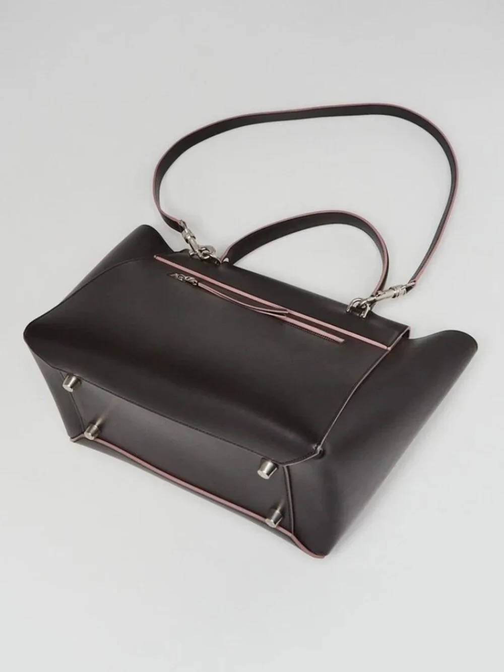 Celine Black Smooth Calfskin Leather Mini Belt Bag - Picture 3 of 12
